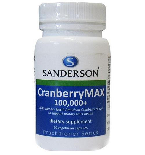 Sanderson CranberryMax 60 Capsules